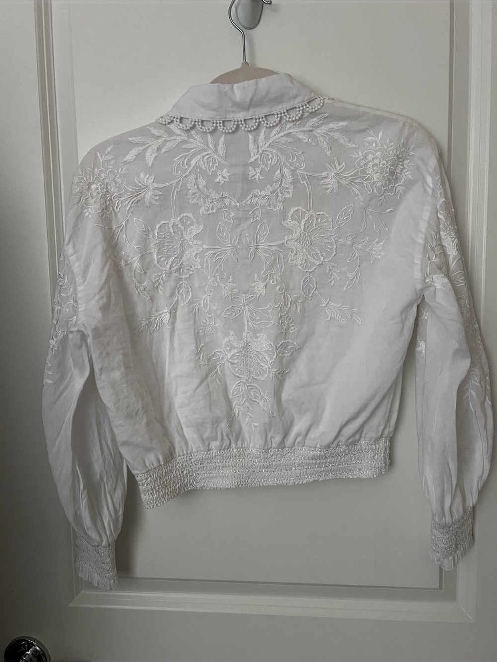 Alice & Olivia Onelia embroidered blouse - Picture 6 of 8